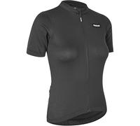 GripGrab EXPLR Merinotech Women's Short Sleeve Cycling Jersey Summer Road MTB Gravel Bike Cycle Top with Merino Wool Black