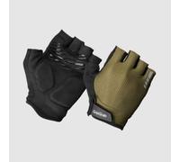 GripGrab EXPLR Padded Mitts / Short Finger Summer Gloves Olive Green