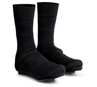 GripGrab Flandrien Waterproof Knitted Road Cycling Shoe Covers - High Cut | Windproof insulating aero overshoes with breathable membrane, zipperless stretch fit for race-oriented road bike shoes
