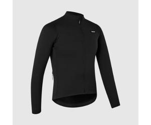 GripGrab Gravelin Merinotech Thermal Long Sleeve Jersey Black