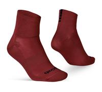 GripGrab - Lightweight SL Short Sock - Cycling socks size 44-47 - L, red