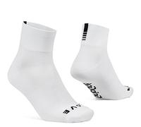 GripGrab - Lightweight SL Short Sock - Cycling socks size 44-47 - L, white