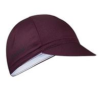 GripGrab Lightweight Summer Cycling Cap UV-Protection Under-Helmet Visor Mesh Hat Thin Breathable SPF Bicycle Headwear Dark Red