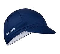 GripGrab Lightweight Summer Cycling Cap UV-Protection Under-Helmet Visor Mesh Hat Thin Breathable SPF Bicycle Headwear Navy Blue