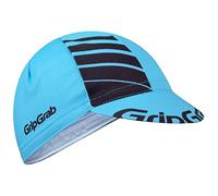 GripGrab Lightweight Summer Cycling Cap UV-Protection Under-Helmet Visor Mesh Hat Thin Breathable SPF Bicycle Headwear Blue/Black, 54-63cm