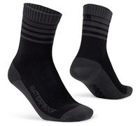 GripGrab Merino-Lined Waterproof Winter Socks - Black / Medium / 39-41 Black Medium
