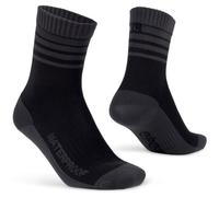 GripGrab Merino-Lined Waterproof Winter Socks - Black / Large / 42-44