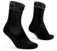 GripGrab Merino Winter Cycling Socks - Black / Medium / 41-44 Black Medium