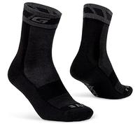 GripGrab Merino Winter Cycling Socks - Black / Large / 44-47 Black Large