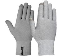GripGrab Merino Wool Thermal Full Finger Liner Gloves Touchscreen Knitted Inner Cycling Running Hiking Undergloves