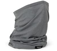 GripGrab - Multifunctional Merino Neck Warmer - Tube scarf size 54-63 cm, grey