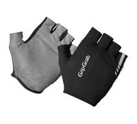 GripGrab - PACR InsideGrip Short Finger Summer Gloves - Gloves size XL - 11, black/grey