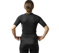 GripGrab Women's PACR Lightweight Short Sleeve Summer Cycling Jersey Highly Breathable Tight Fit for Women Black
