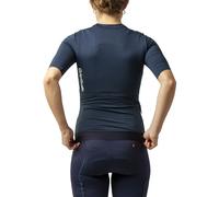GripGrab Women's PACR Lightweight Short Sleeve Summer Cycling Jersey Highly Breathable Tight Fit for Women Navy Blue