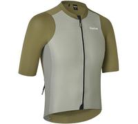 GripGrab PACR Lightweight Short Sleeve Summer Cycling Jersey Men's Highly Breathable Road Gravel Bike Shirt for Men Olive Green