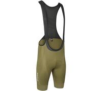 GripGrab PACR Padded Men's Cycling Bib Shorts Road Mountain Gravel Bike Bib Shorts Performance UPF Summer Cycle Shorts Olive Green