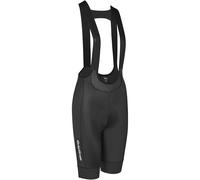 GripGrab PACR Padded Women's Cycling Bib Shorts Summer Road Mountain Gravel Bike Performance Drop-Seat Bib Shorts Women Black