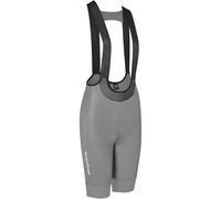 GripGrab PACR Padded Women's Cycling Bib Shorts Summer Road Mountain Gravel Bike Performance Drop-Seat Bib Shorts Women Grey