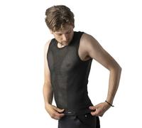 GripGrab PACR Spring Autumn Sleeveless Cycling Base Layer MTB Road Gravel Bike Undershirt Black