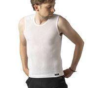 GripGrab PACR Spring Autumn Sleeveless Cycling Base Layer MTB Road Gravel Bike Undershirt White