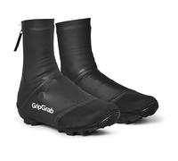GripGrab PACR Waterproof Gravel Shoe Covers Tight Fitting Overshoes | Windproof aero gaiters with rear YKK zip for rainy spring and autumn days with reinforced toes, for race-oriented MTB shoes