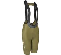 GripGrab PACR Women's Cycling Bib Shorts - Summer Padded Road Bike Shorts | Pee-friendly drop-seat design for easy nature breaks, Elastic Interface set pad, compression fabric, and reflective elements