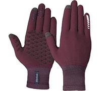 GripGrab Primavera 2 Merino Wool Spring Autumn Cycling Gloves Knitted Touchscreen Full Finger Anti Slip Bicycle Liners