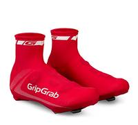 GripGrab RaceAero Road Bike Summer Aero Overshoes - Lightweight Shoe Covers | Breathable thin fabric for time trial & racing, tight fit with rear YKK-zipper, compatible with race-oriented road bike shoes
