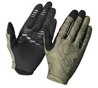 GripGrab Rebel Full Finger Summer Mountain Bike Gloves Unpadded MTB Gravel Bike Cycling Gloves Anti-Slip Off-Road Glove