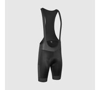 GripGrab Ride Padded Men's Cycling Bib Shorts Road Mountain Gravel Bike Bib Shorts with Leg Pocket UPF Summer Cycle Shorts Black