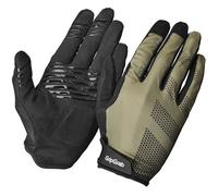 GripGrab RIDE Lite Padded Full Finger Summer Mountain Bike Gloves Long Cushioned MTB Gravel Biking Off-Road Cycling Glove