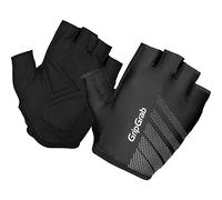 GripGrab RIDE Padded Short Finger Cycling Gloves - Summer Road Bike Mitts | Lightweight fingerless bicycle gloves with slip-in cuff and pull-off tabs for summer road cycling, budget-friendly