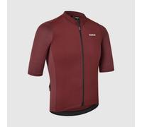 GripGrab Ride Short Sleeve Cycling Jersey Dark Red