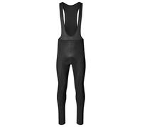 GripGrab Ride Thermal Cycling Bib Tights Men's Long Padded Road MTB Gravel Bike Bib Trousers for Men Black