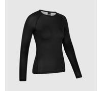 GripGrab Women's Ride Thermal Long Sleeve Winter Cycling Base Layer Bicycle Undershirt Vest Black