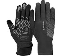 GripGrab RIDE Waterproof Winter Cycling Gloves - Thermal Padded Bike Glove | New generation RIDE 2, with recycled fabrics, PFC-free DWR treatment and Thinsulate insulation, for road, gravel, MTB