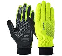 GripGrab RIDE Windproof Winter Cycling Gloves Thermal Full Finger Padded | New generation RIDE 2, with recycled fabrics, PFC-free DWR treatment and optimised silicone grippers, for road, gravel, MTB