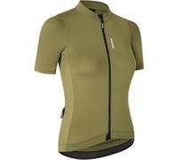 GripGrab Ride Women's Short Sleeve Cycling Jersey Summer MTB Road Gravel Bike Cycle Jersey Bicycle Clothing Women Shirt Olive Green