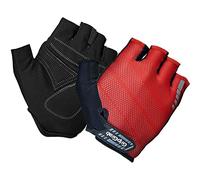 GripGrab Rouleur Padded Short Finger Summer Cycling Gloves Comfortable Half Finger Fingerless Cushioned Bicycle Glove