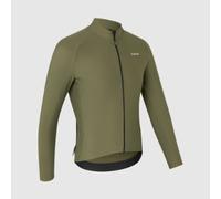 GripGrab ThermaPace Thermal Long Sleeve Jersey Olive Green