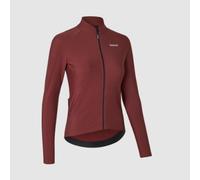 GripGrab ThermaPace Thermal Womens Long Sleeve Jersey Dark Red