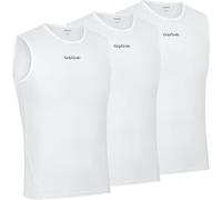 GripGrab Ultralight 1 and 3 Pack Sleeveless Base Layer Mesh Summer Cycling Undershirt Anti Odor Lightweight Vest