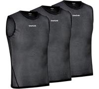 GripGrab Ultralight 1 and 3 Pack Sleeveless Base Layer Mesh Summer Cycling Undershirt Anti Odor Lightweight Vest
