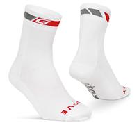 GripGrab Unisex Classic High Cut Summer Socks, White, S 5-7.5 EU