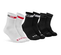 GripGrab Unisex Gripgrab All-season Cycling Set Multipack Giftbox Breathable Summer Winter Merino-wool Sp Socks pack Of 3 , Black, S UK