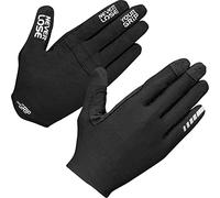 GripGrab Unisex's Aerolite InsideGrip Full-Finger Professional MTB Cycling Gloves Unpadded Anti-Slip Mountain-Bike Off-Road Long, Black, Large