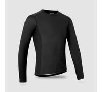 GripGrab WindBreaking Long Sleeve Winter Cycling Base Layer Highly Breathable Anti-Odour Thermal Bicycle Under-Shirt Black