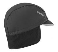 GripGrab Belgian Style Thermal Windproof Cycling Cap - Black / Small / 54-57cm