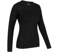 GripGrab Women's Merino Blend Thermal Long Sleeve Winter Cycling Base Layer Bicycle Undershirt Vest Black