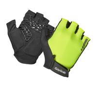 GripGrab Women's ProRide RC Max Padded Short Finger Summer Gloves - High Vis Yellow / XSmall